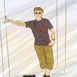 Kerstdecoratie maken van papier uiltje