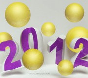 3D nieuwjaarskaart 2012 jj
