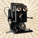 telefoon met achtergrond